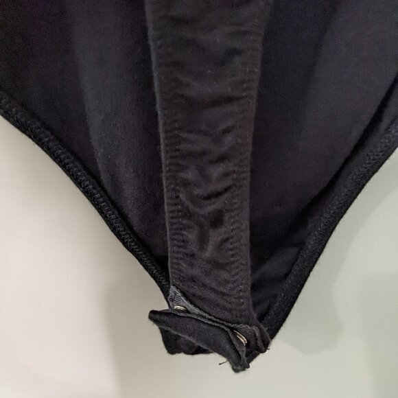 New Lulu's | Repeat After Me Sleeveless Bodysuit in Black - Picture 6 of 8